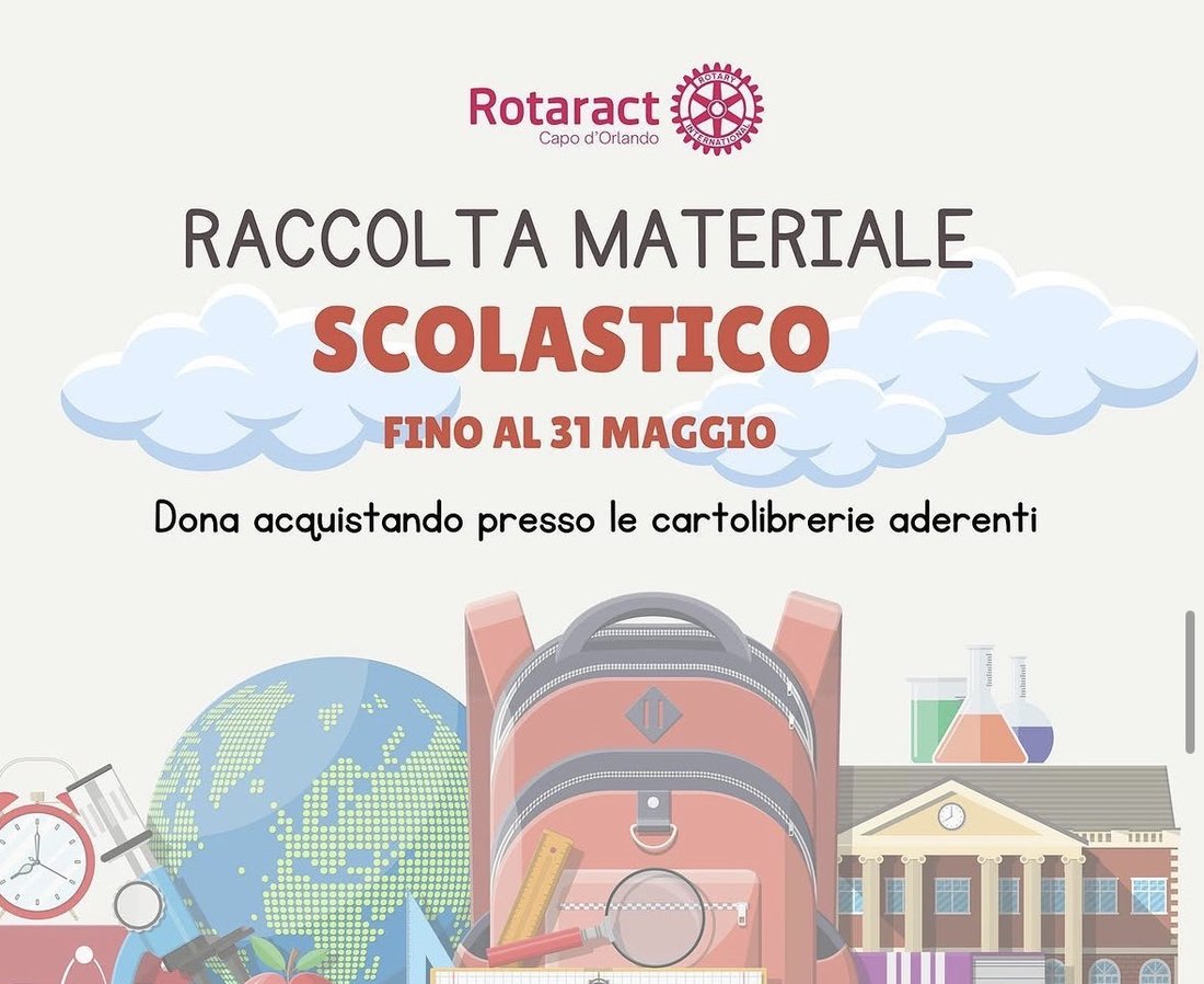 Raccolta materiale scolastico